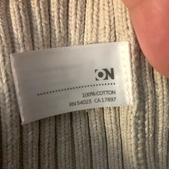 Old Navy | Girls Tan Red Pink Brown Striped Sleeveless Knit Sweater Dress Size S - Picture 12 of 14